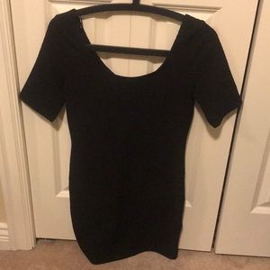 Little black tight dress